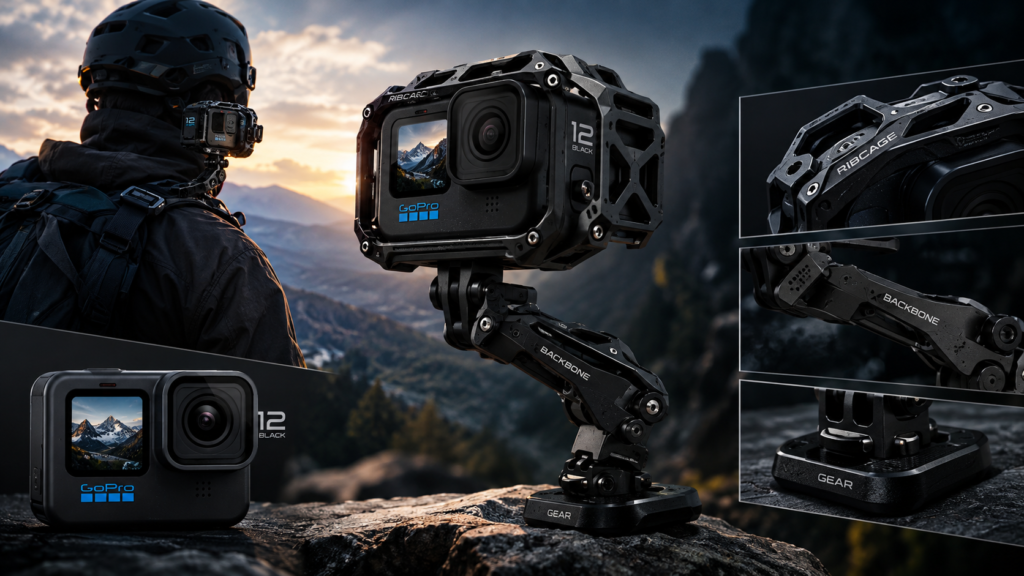 Back-Bone Gear Ribcage H12PRO: Inside the Modified GoPro Hero12 Black That Lets You Swap Lenses Like a Pro