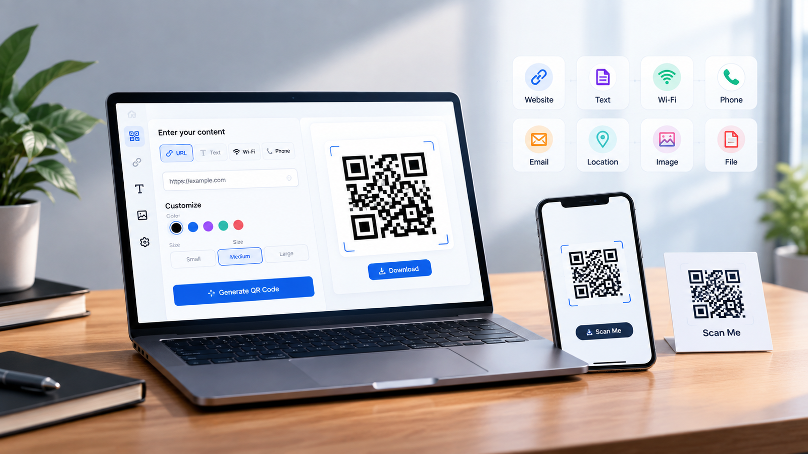 Random QR Generator Online | No Signup
